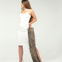 Wolf Tail Faux Fur for Cosplay 40"