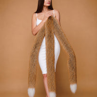 3 Tailed kitsune fox tail butt plug 40''