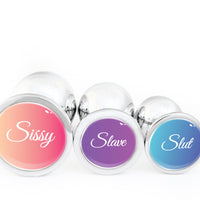 stainless steel butt plug