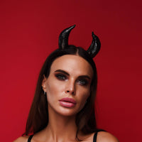 Devil horns small black - OKOVA