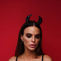 Devil horns small black - OKOVA