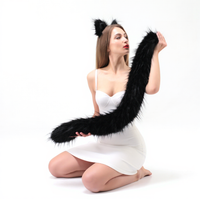 Cat tail for cosplay 40"