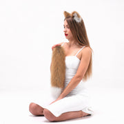Fox tail butt plug