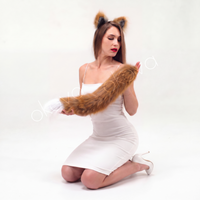 Fox tail butt plug 27''