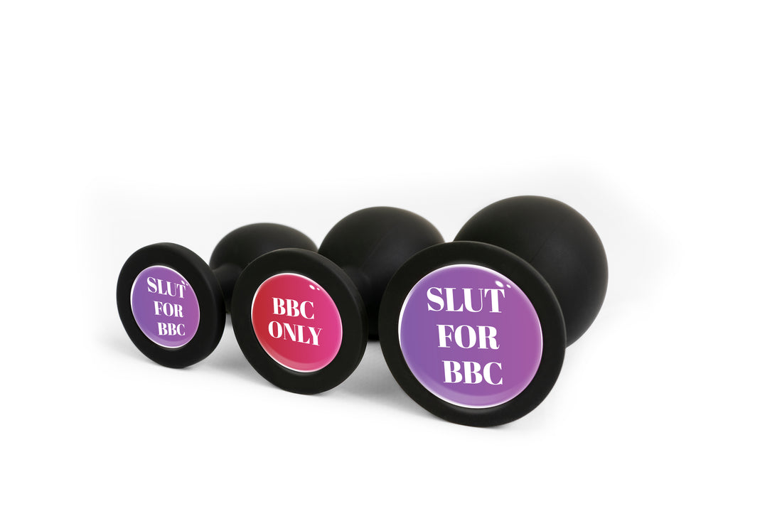 Butt plug custom Slut for BBC BBC only Butt plug custom Slut for BBC BBC only