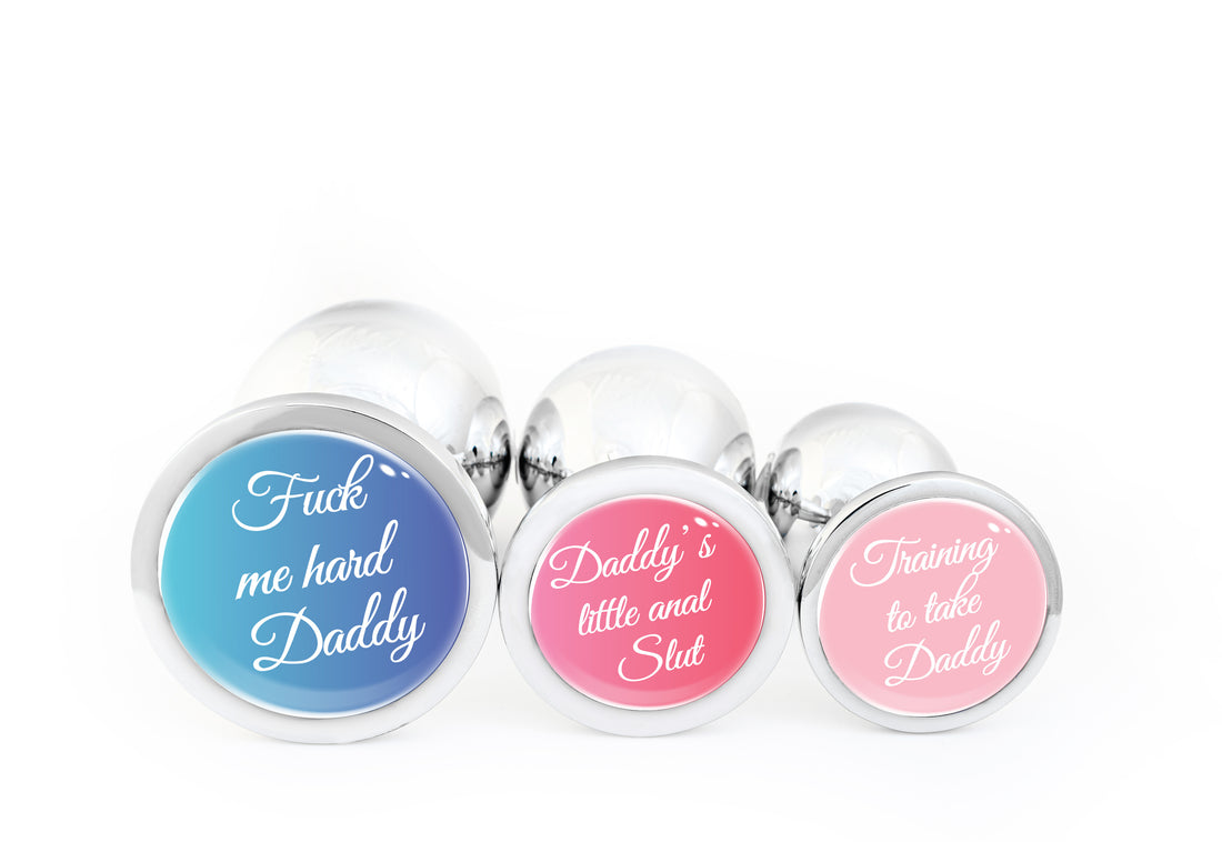 Butt plug custom Fuck me hard Daddy Butt plug custom Fuck me hard Daddy