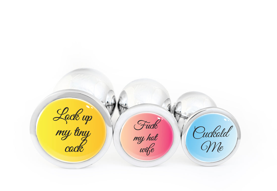 Butt plug custom Cuckold me Butt plug custom Cuckold me