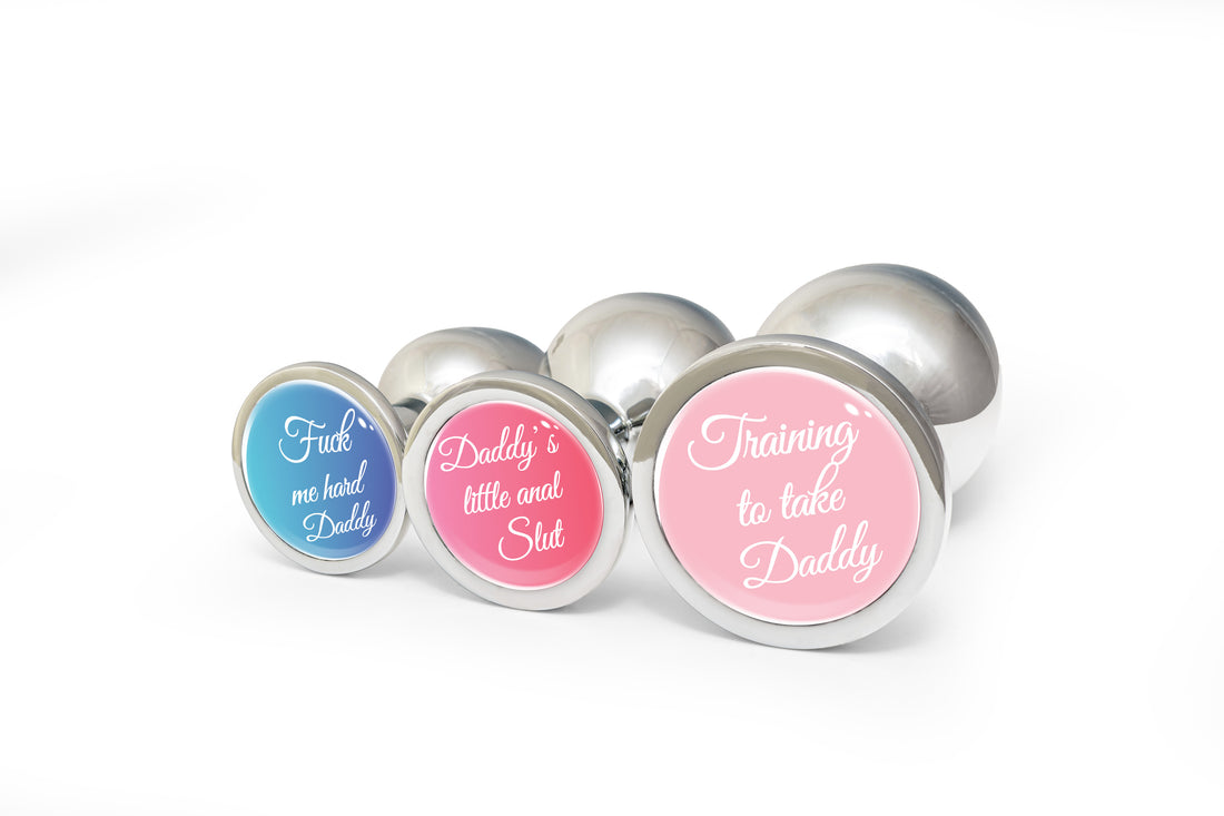 Butt plug custom Fuck me hard Daddy Butt plug custom Fuck me hard Daddy
