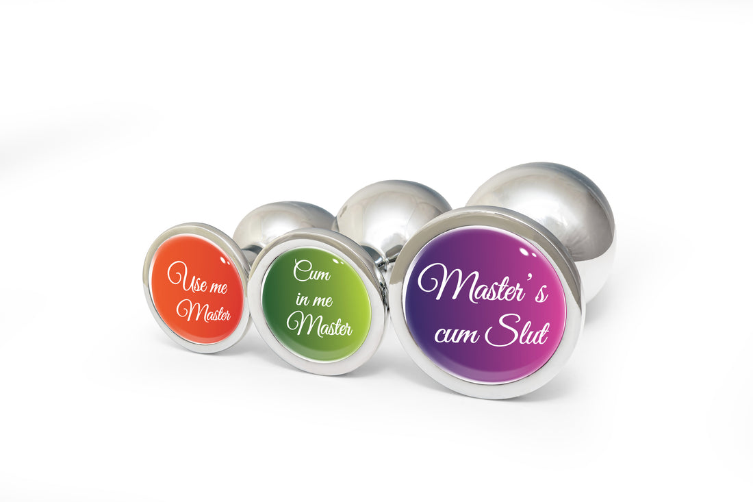 Butt plug custom Use me Master Butt plug custom Use me Master