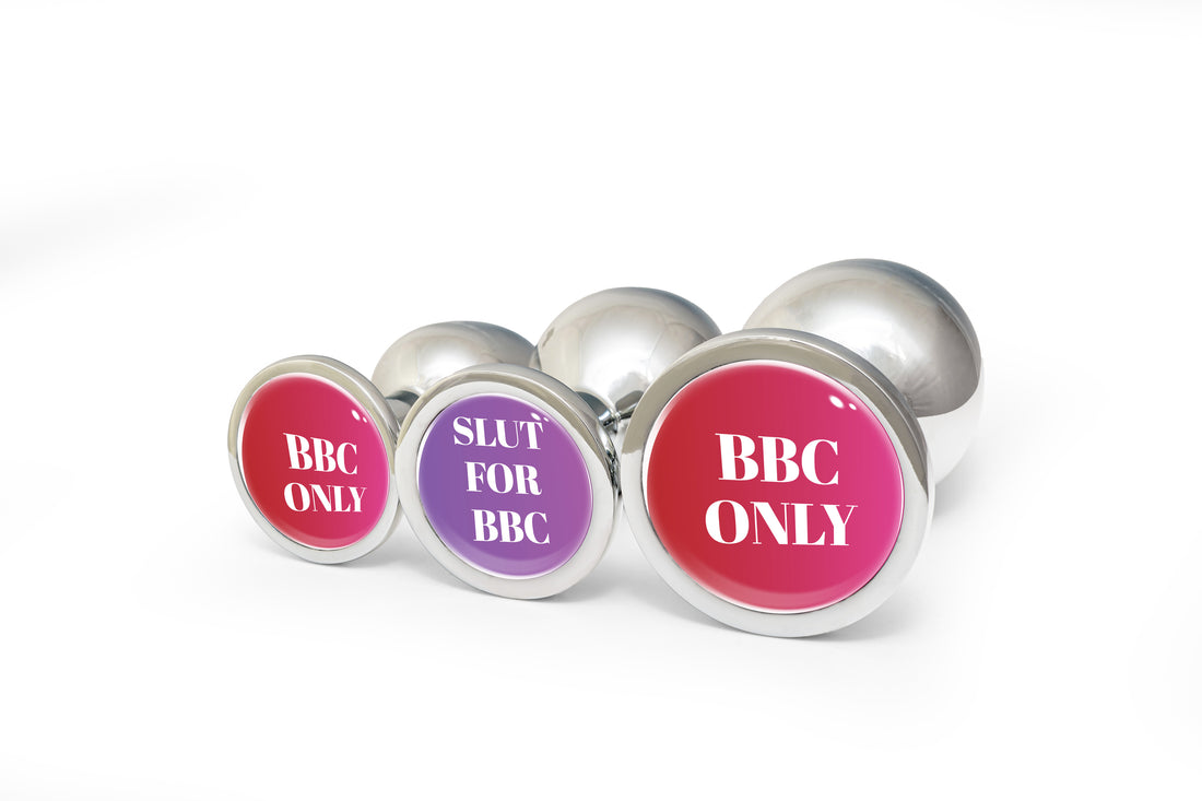 Butt plug custom Slut for BBC BBC only Butt plug custom Slut for BBC BBC only
