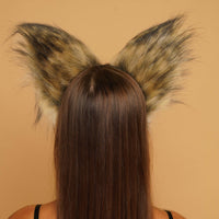 Brown kitsune set — ears