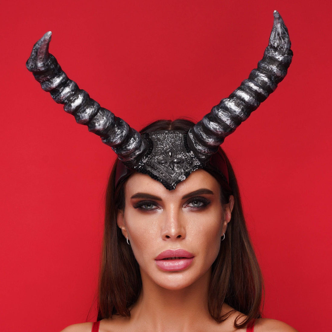 Devil horns black big - OKOVA