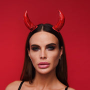 Devil horns red small - OKOVA